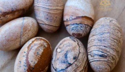 Pierre Roulée Jaspe Paysage ronde A+