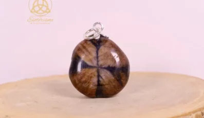 Pendentif Chiastolite A+ en chine