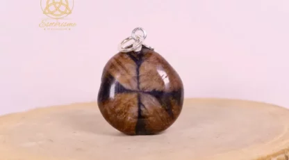 Pendentif Chiastolite A+ en chine