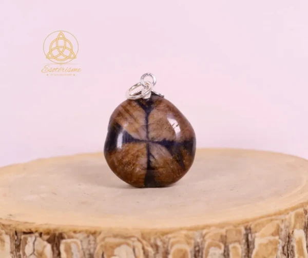 Pendentif chiastolite
