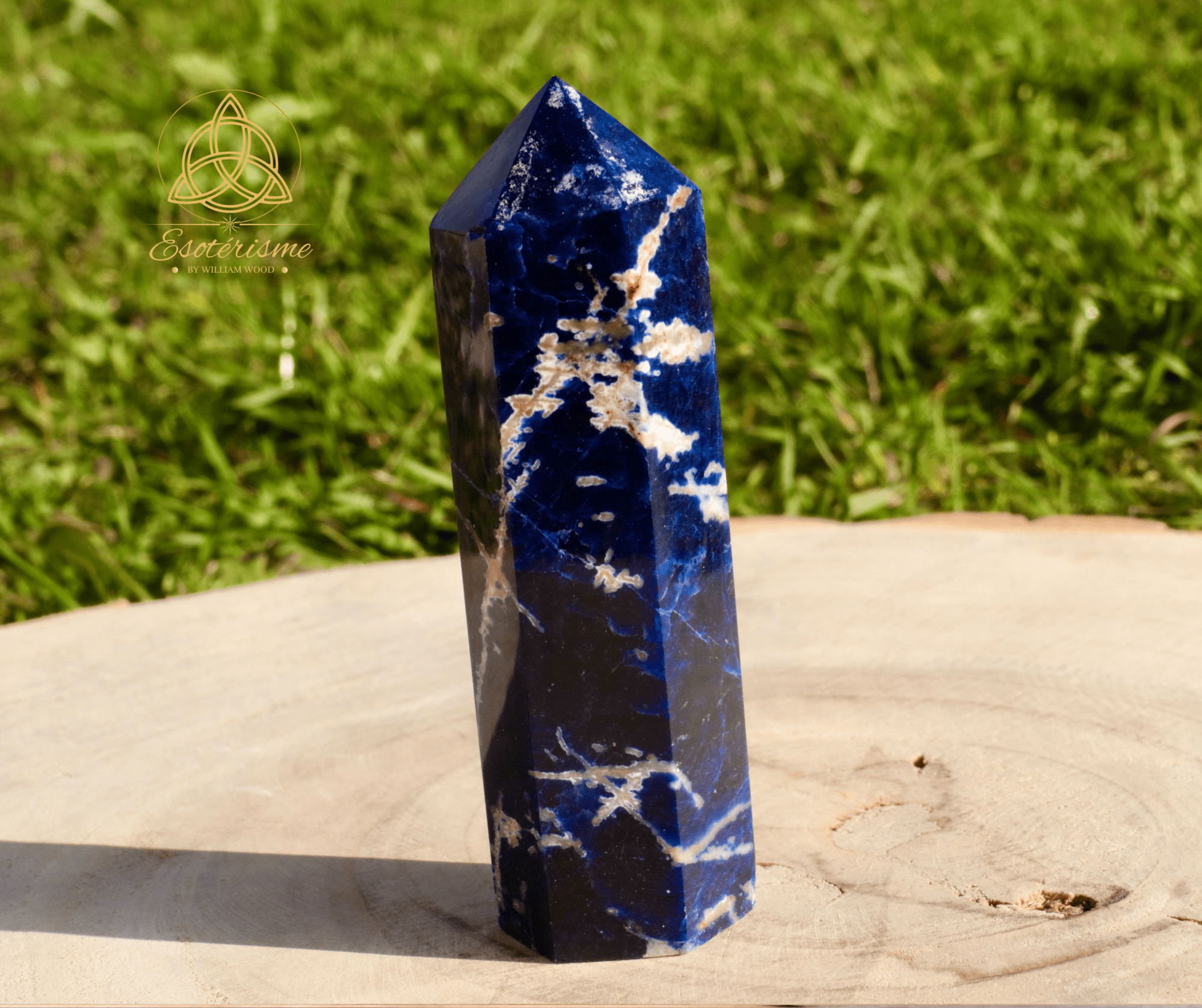 pointe polie sodalite