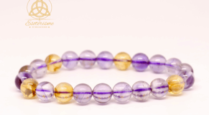 Bracelet en AMETRINE