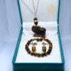 Coffret de Noël Œil de Tigre pour femme