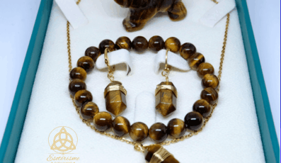 Coffret de Noël œil de tigre pour les femmes : Contre la Jalousie