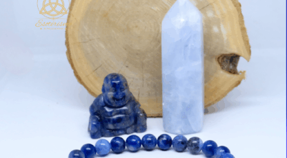 Ensemble de Noël en sodalite pour Homme : Contre le stress