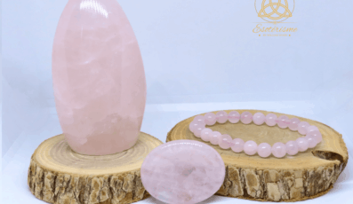 Ensemble de Noël Bien-être quartz rose