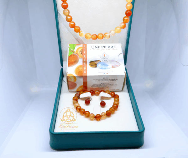 Coffret de Noël cornaline