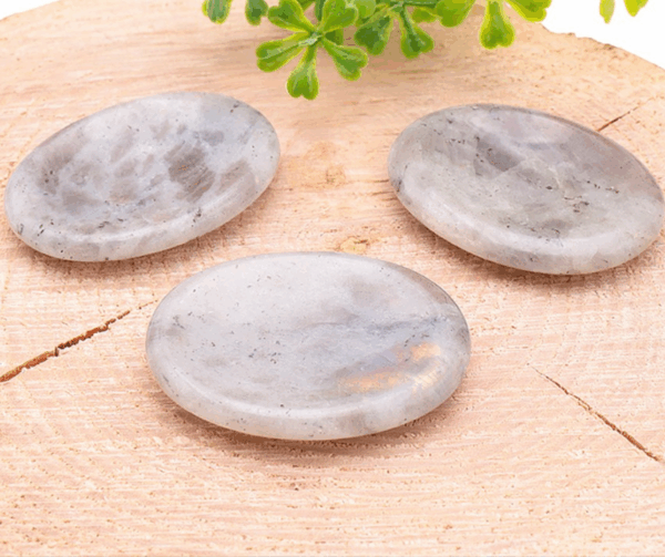 galet anti stress labradorite