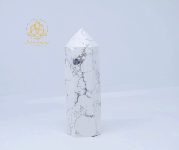 pointe polie howlite