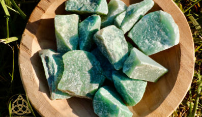 Pierre Brute aventurine verte