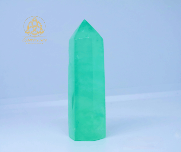 pointe polie fluorine verte