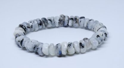 Bracelet pierre roulée péristérite