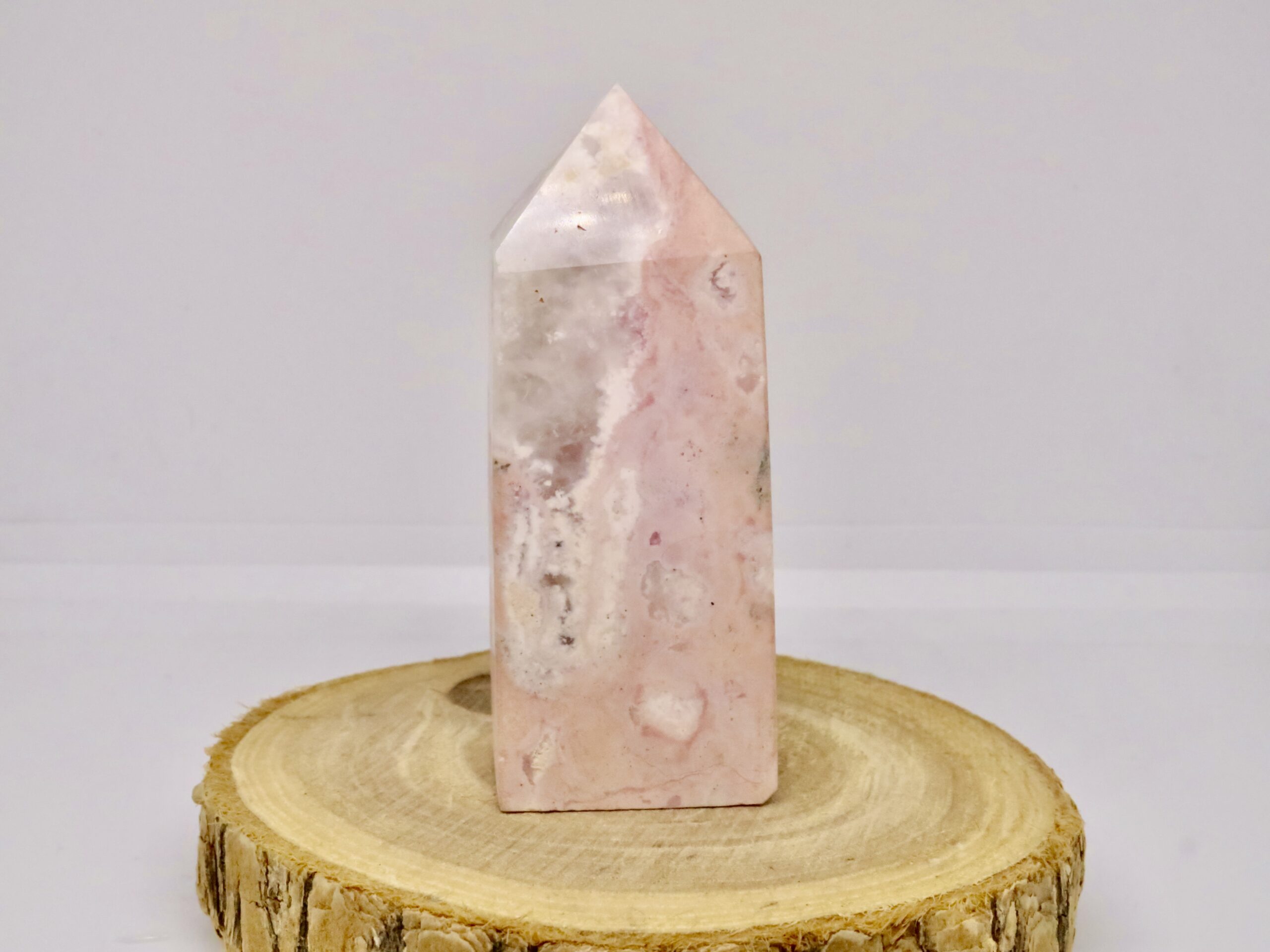 point rhodonite 110g