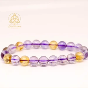 bracelet en Amétrine