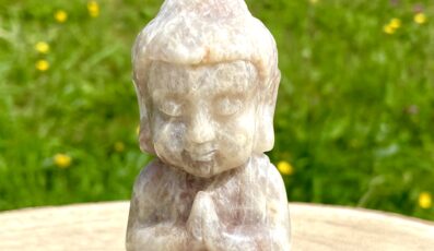 BOUDDHA INDIEN PIERRE DE SOLEIL ET LUNE