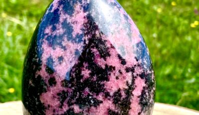 Pierre forme libre Rhodonite (579g)