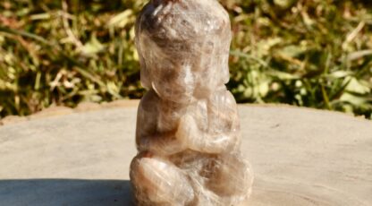 BOUDDHA INDIEN PIERRE DE SOLEIL ET LUNE