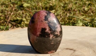 Pierre forme libre Rhodonite (168g)