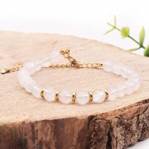 bracelet Eira doré cristal de roche