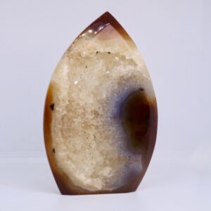 TRANCHE POLIE CORNALINE CRISTALLISÉE (M1)