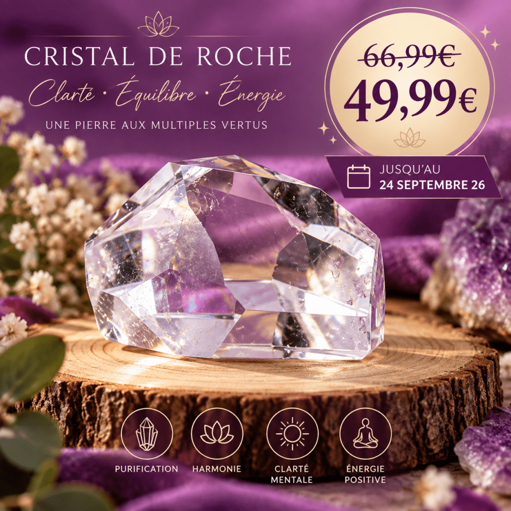 Cristaux Taillés Cristal de roche (M9)