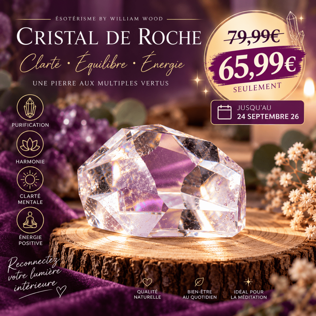 Cristaux Taillés Cristal de roche (M4)