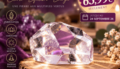 Cristaux Taillés Cristal de roche (M4)