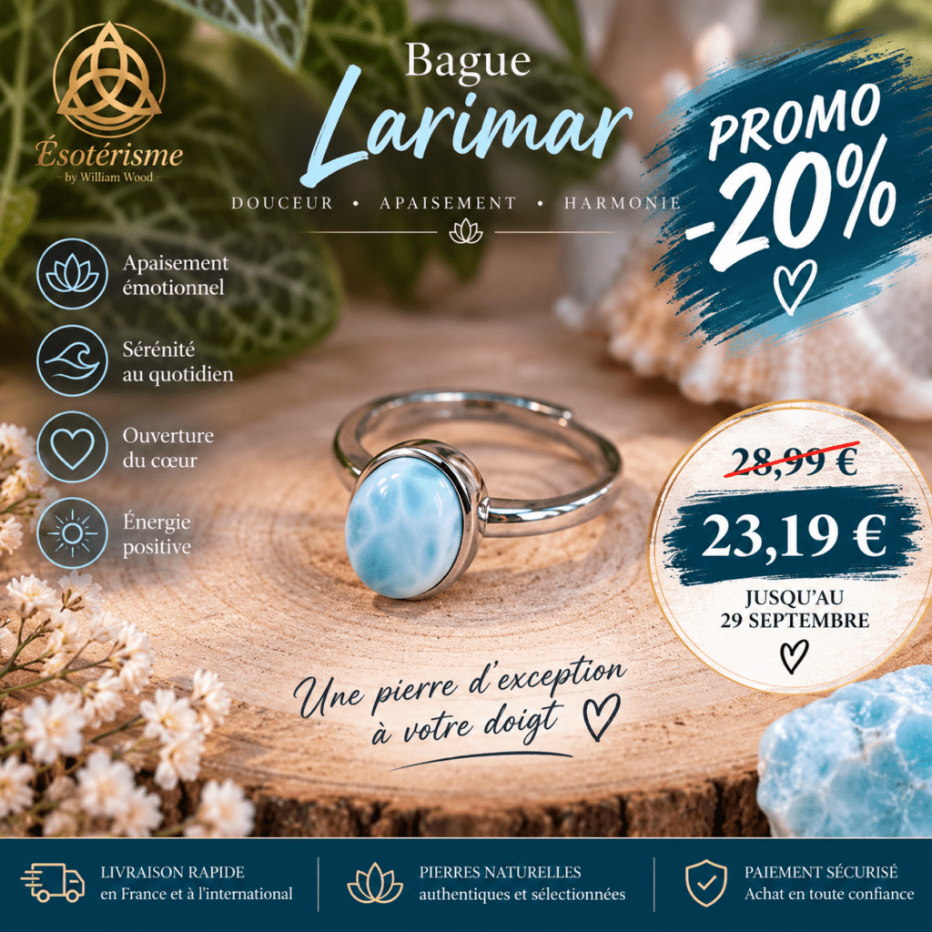 Bague larimar