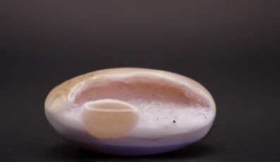 œuf Cœur agate cristallisée (M3)