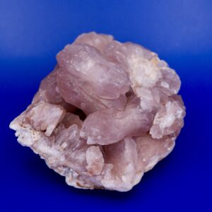 Pierre brute Quartz rose cristallisée