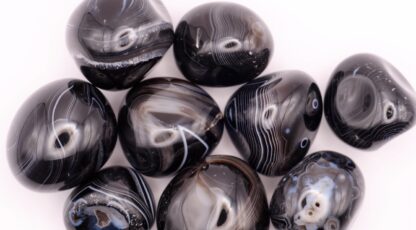 Pierre Roulée agate œil