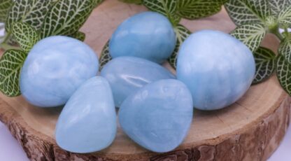 Pierre Roulée aigue marine