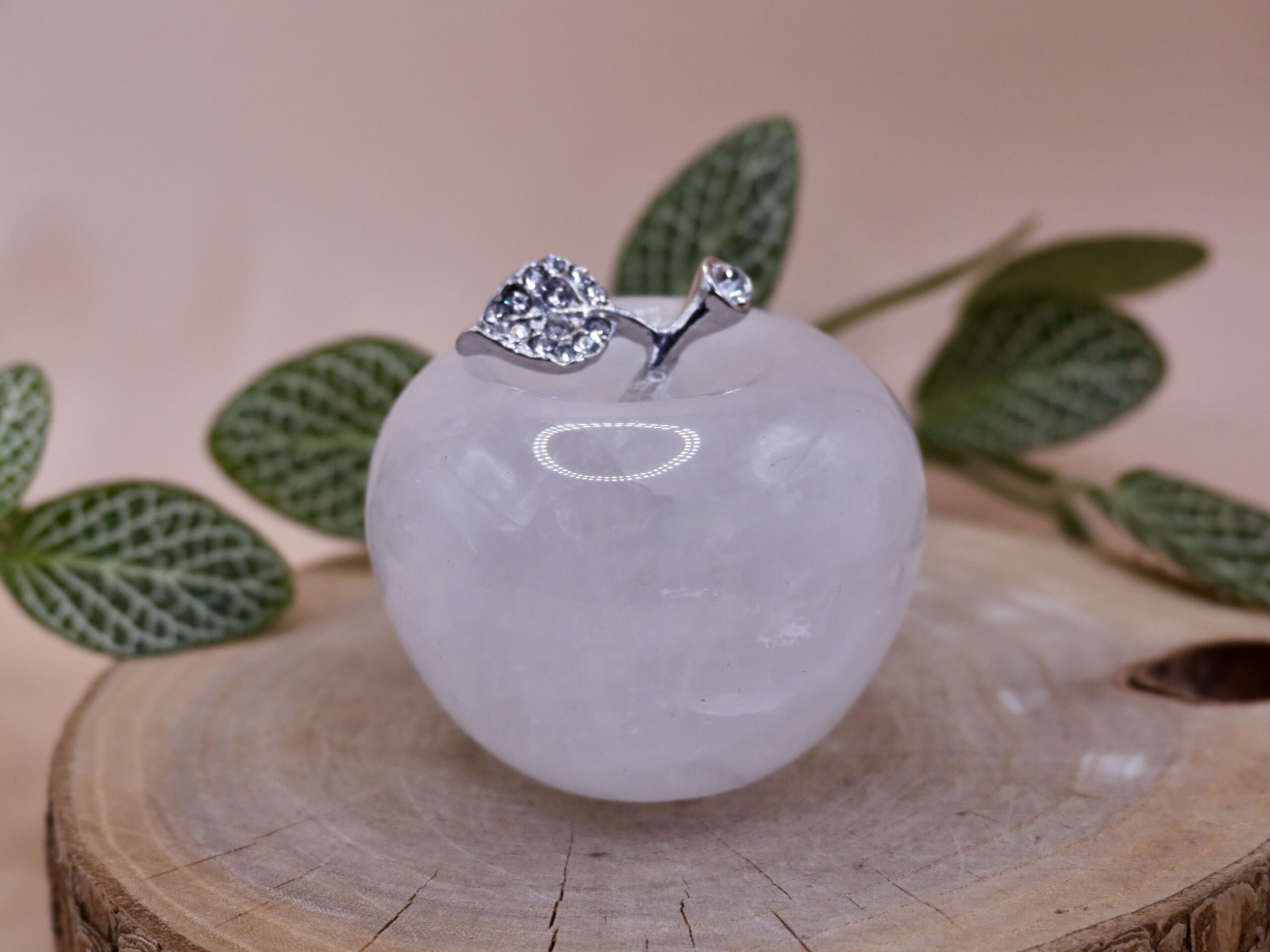 Pomme en Cristal de roche – Image 2