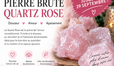 Pierre Brute Quartz Rose