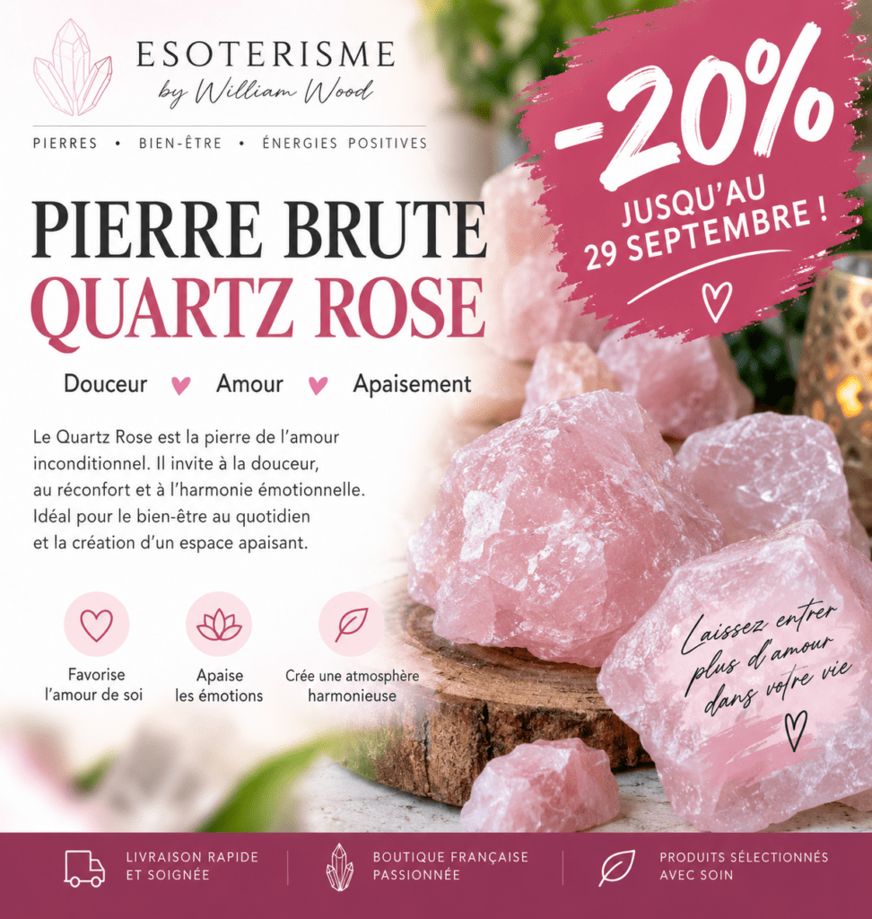 Pierre Brute Quartz Rose