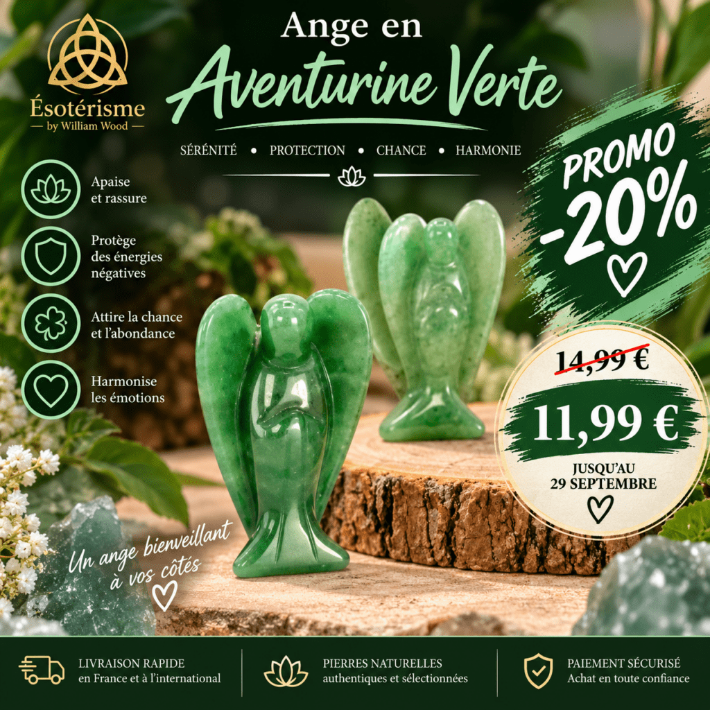 Ange Aventurine verte 50mm