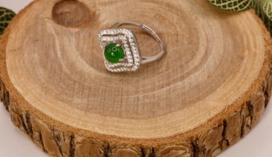 Bague en chrysoprase (M3)