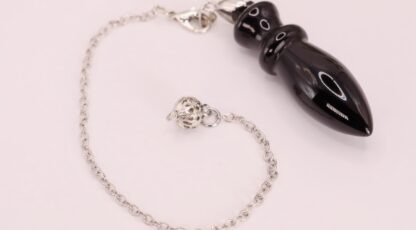 PENDULE Obsidienne œil céleste