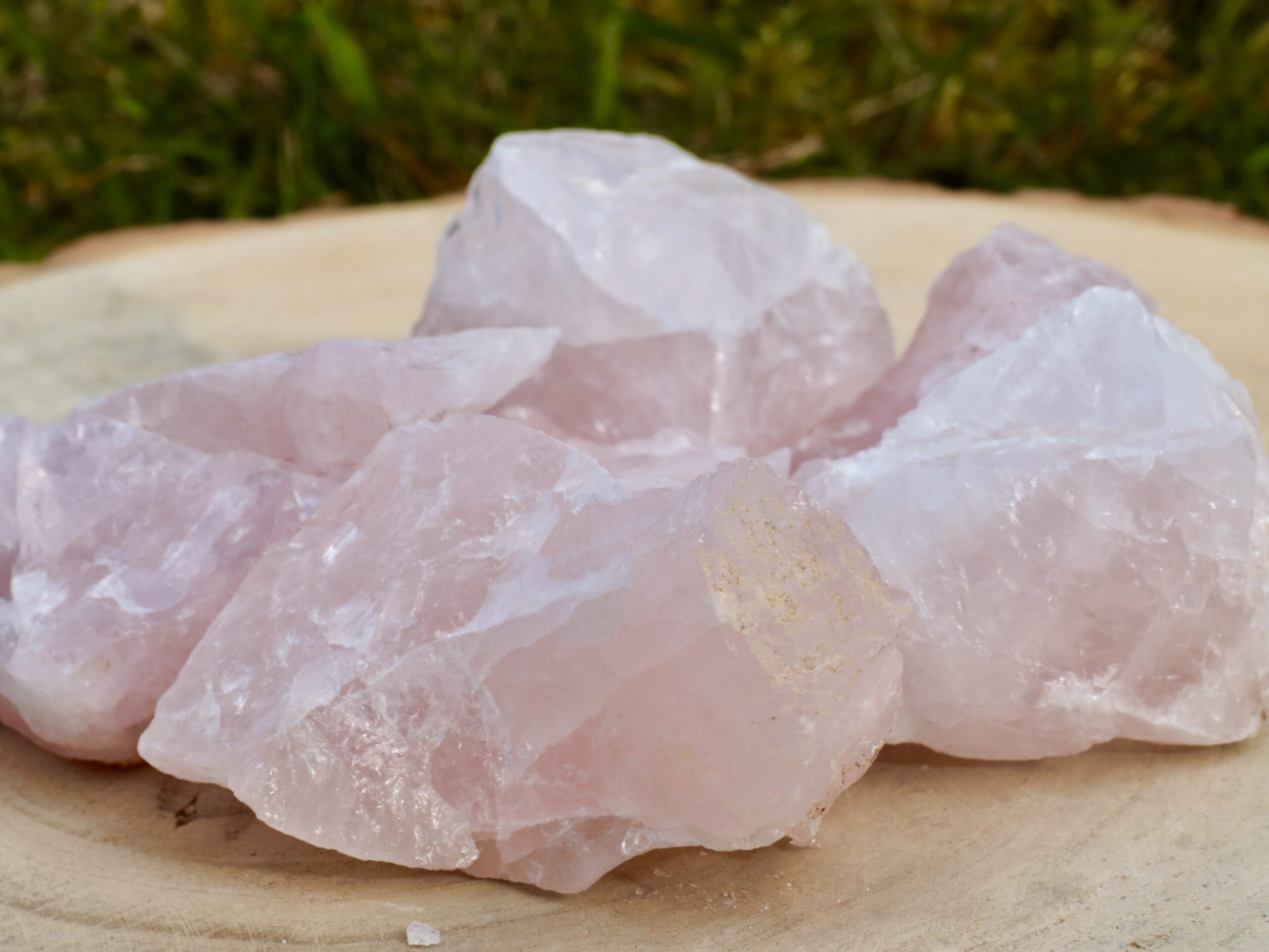 Pierre Brute Quartz Rose