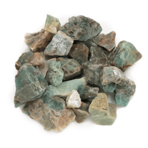 Pierre brute en Amazonite