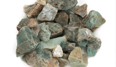 Pierre brute en Amazonite