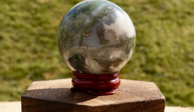 Sphère Agate Mousse