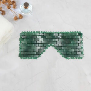 Masque Yeux Aventurine Verte