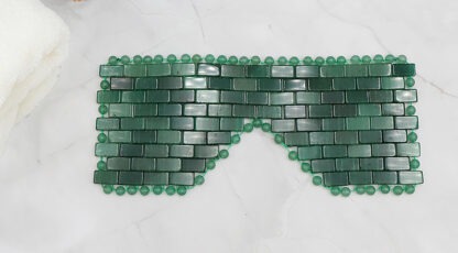 Masque Yeux Aventurine Verte