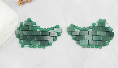 Patchs Yeux aventurine verte