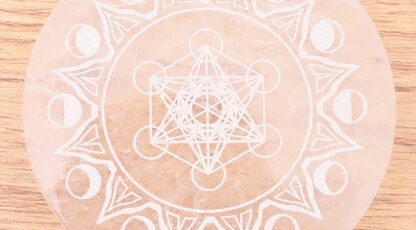 Plaque Sélénite Métatron