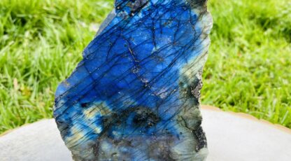 Forme libre 1 face polie labradorite (M3)
