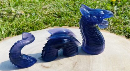 Dragon en fluorine violette