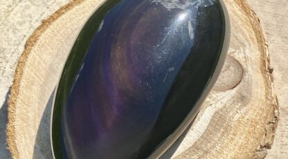 Galet obsidienne œil céleste (Grand modèle M1)