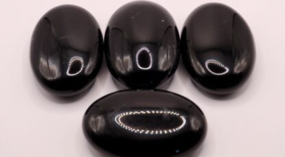 Galet obsidienne œil céleste